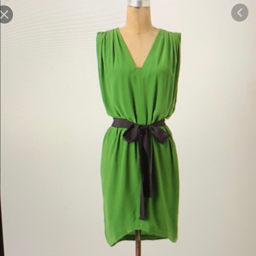 Anthropologie Laurel Silk High-Low Dress - Picture 1 of 8